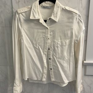 Zara White Dress Shirt [size small]